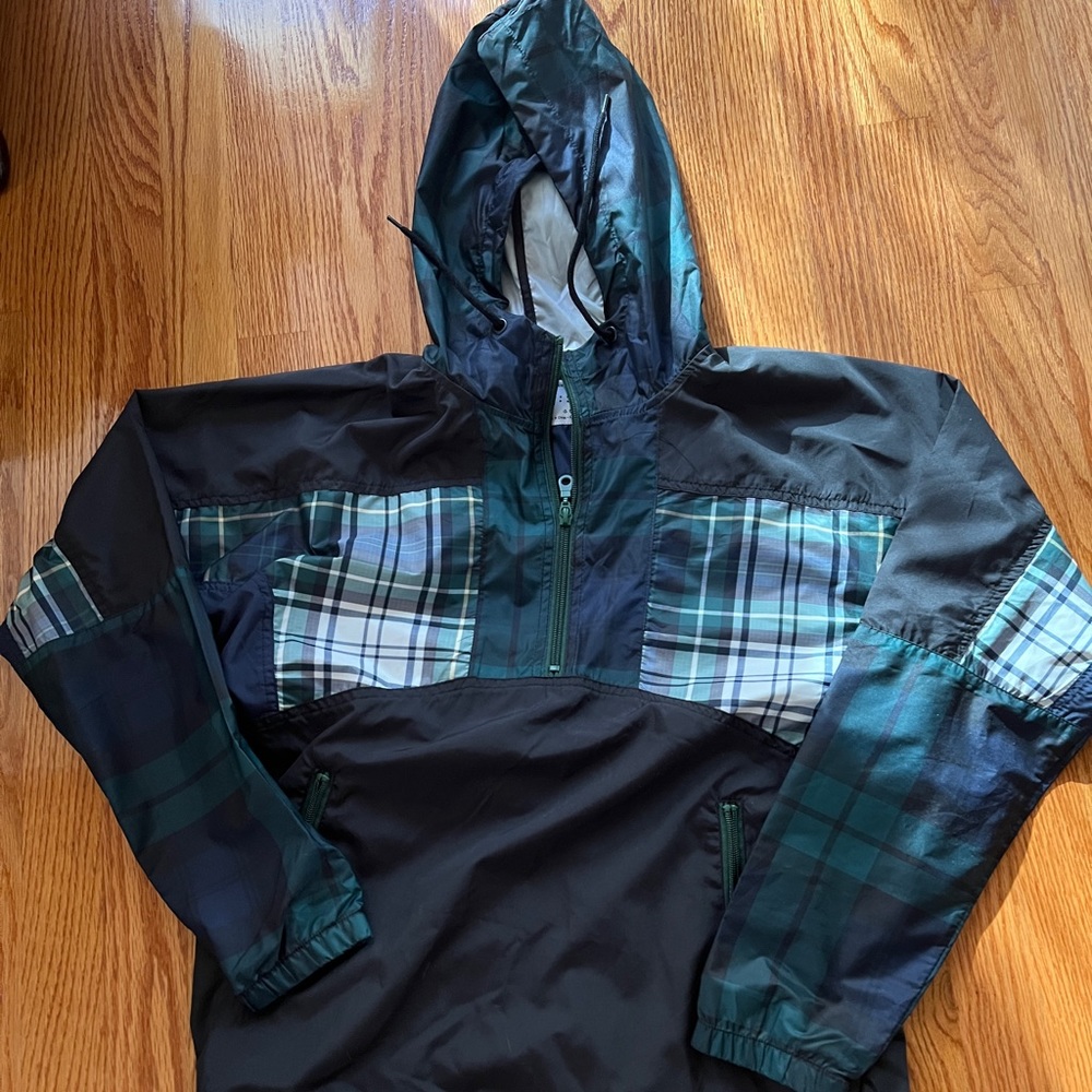 MENS Urban Outfitters Wind Breaker Quarter Zip